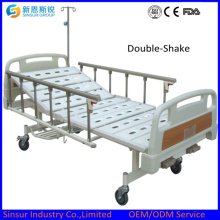 Manual 2 Crank Aluminum Alloy Sidereal Medical Bed/Beds